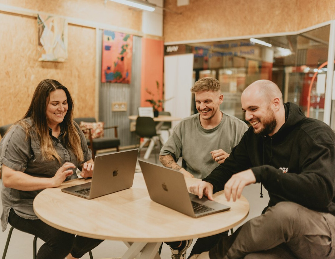 corporate team programming session