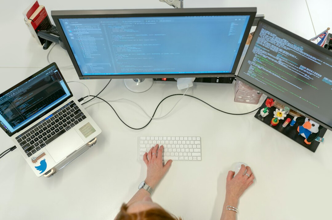 software developers at work