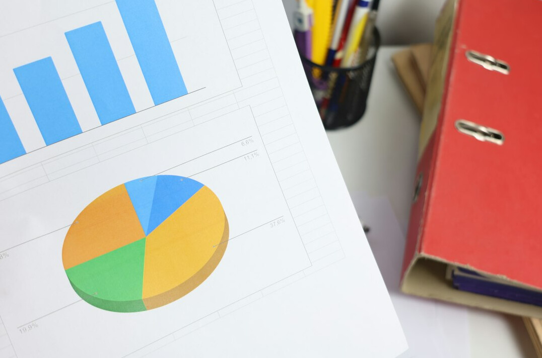 successful business growth chart